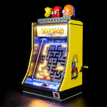 Arcade machine building block set detail photo