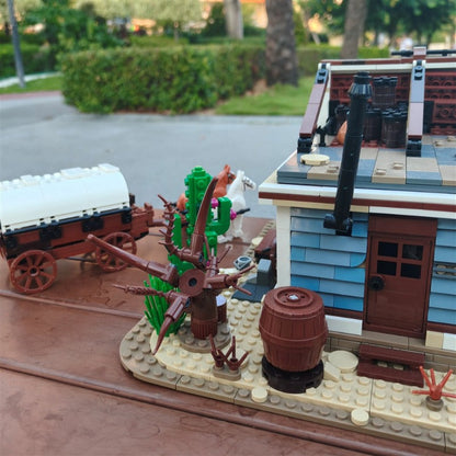 General Store building block model, finished build