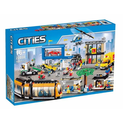 Downtown City Square finished build photo