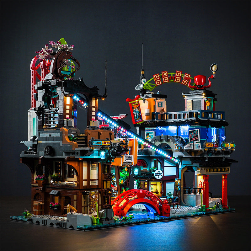 Additional gallery angle of the city markets display model