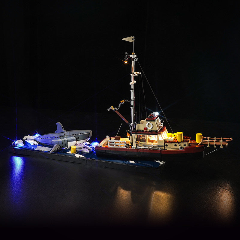 Alternate LED light kit option image for the movie-themed set