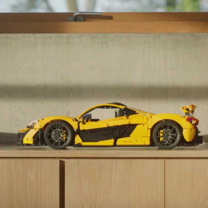 Hypercar block model, gullwing door detail