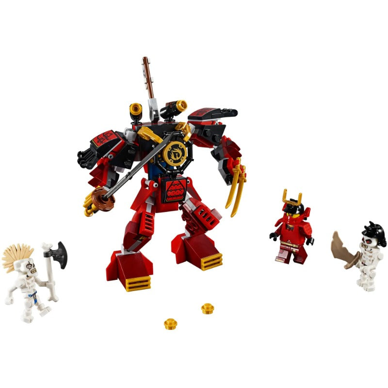 Additional gallery photo of the samurai mech building set