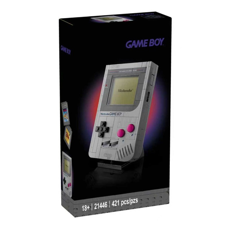 Game Boy building block set, 421-piece ABS plastic retro gaming model
