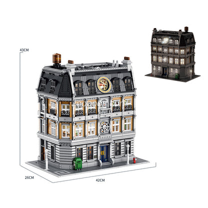Mystic Sanctum Tower Building Set side angle building block construction