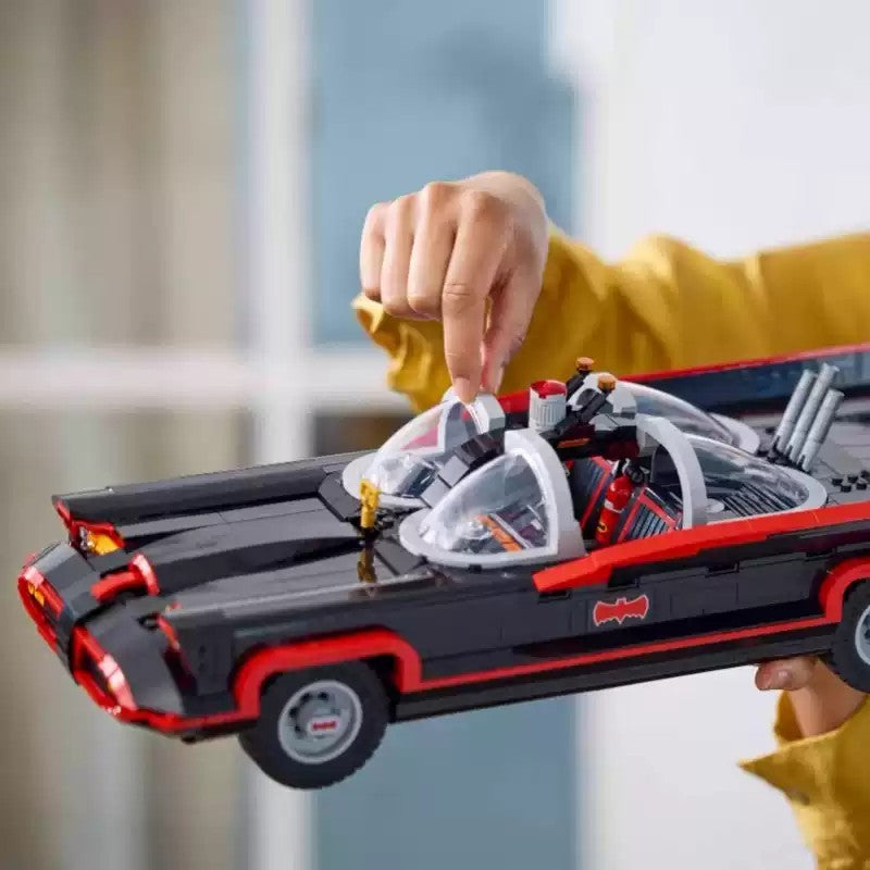 Bricks-only version of the classic TV series Batmobile set