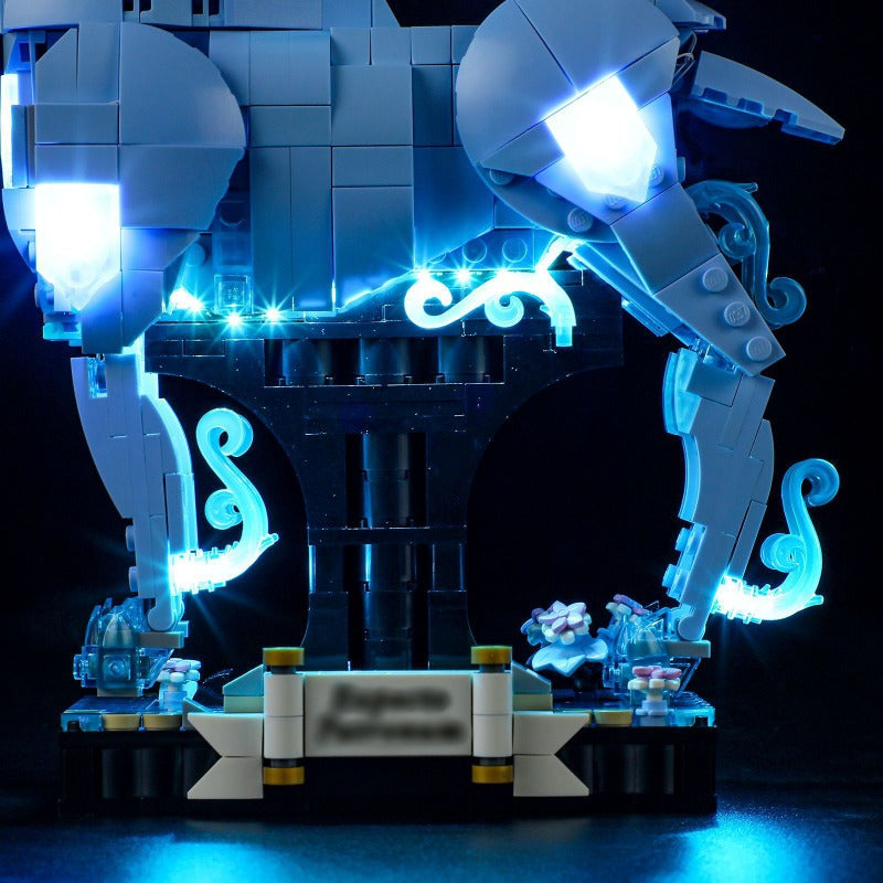 Additional angle of the magical brick model