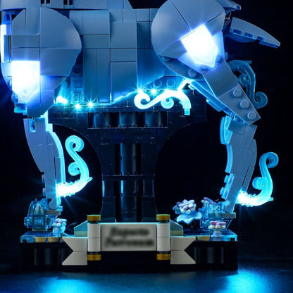 Additional angle of the magical brick model