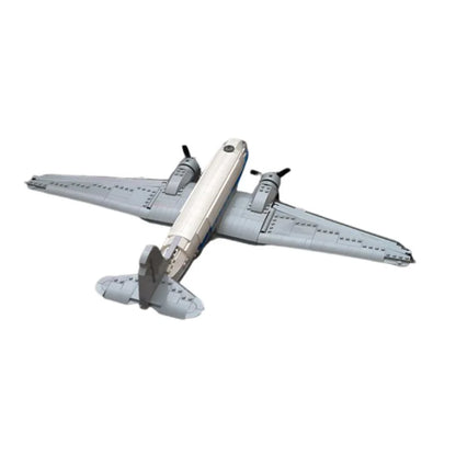 Douglas DC-3 PAN AM Airliner – Premium Compatible Building Blocks | Aviation History Collector Model