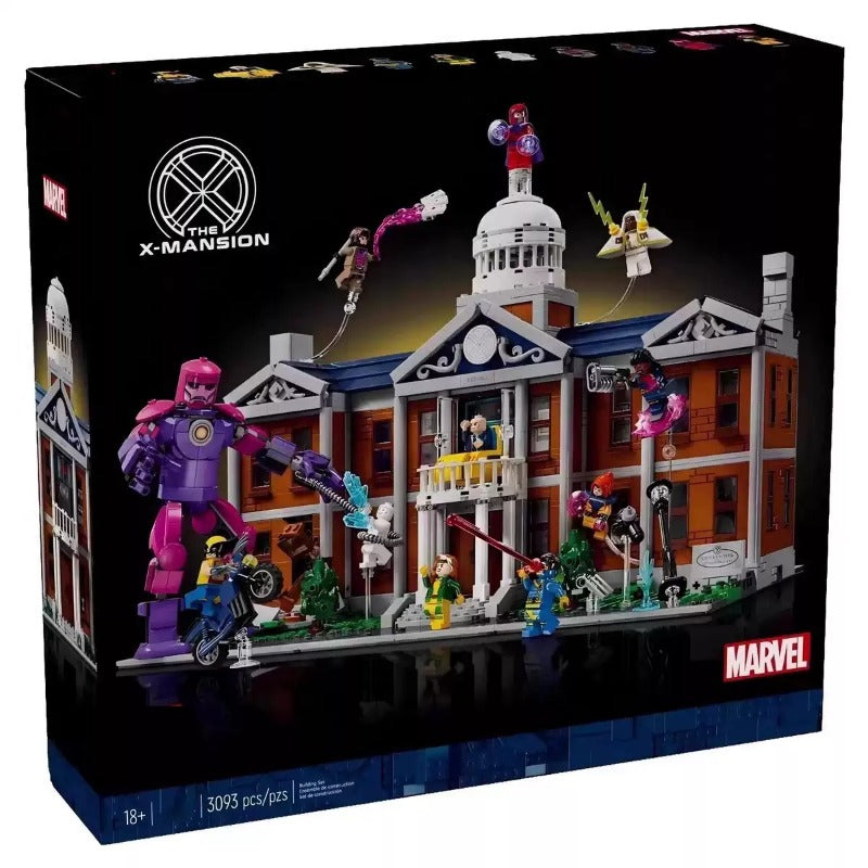 X-Men: The X-Mansion building block set main product photo
