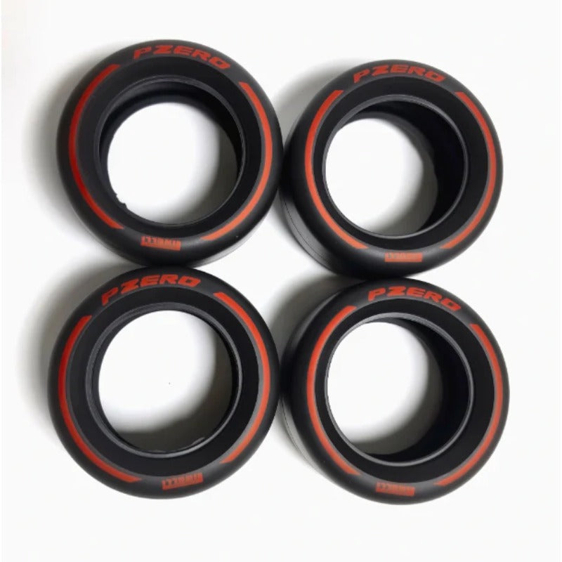 Third-party tire accessory for the Formula racing car model