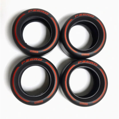 Third-party tire accessory for the Formula racing car model