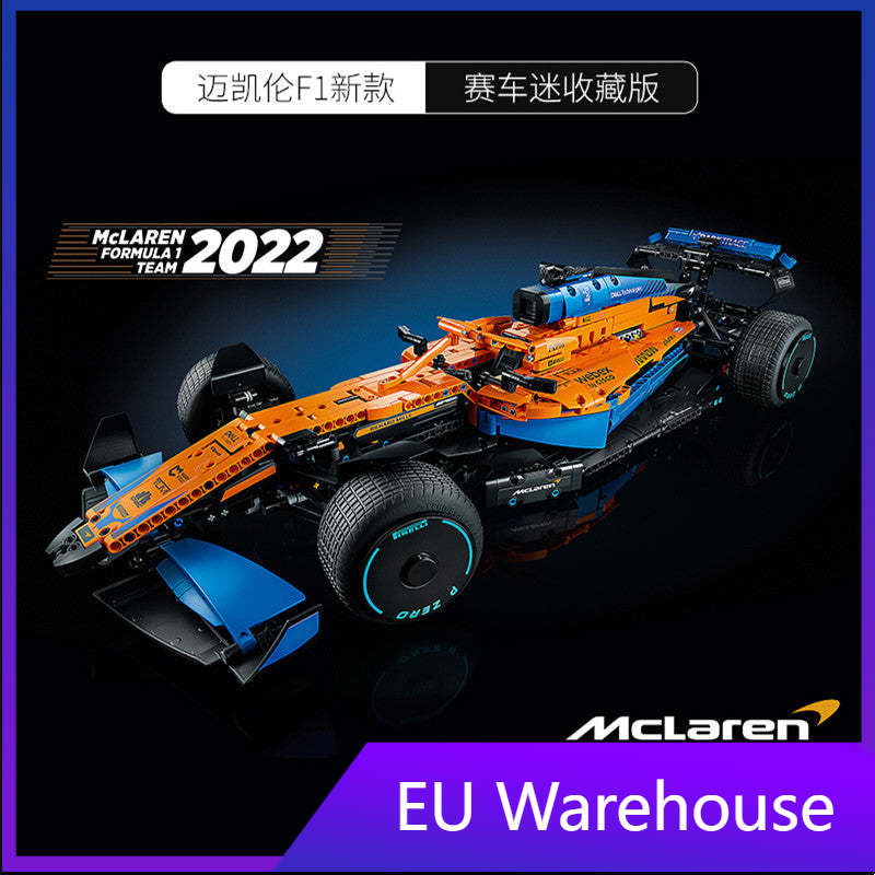 Formula 1 race car building block set with 1432 pieces
