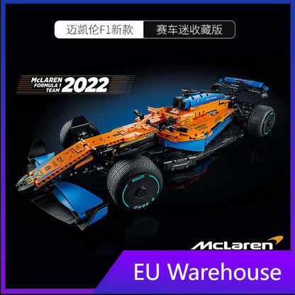 Formula 1 race car building block set with 1432 pieces