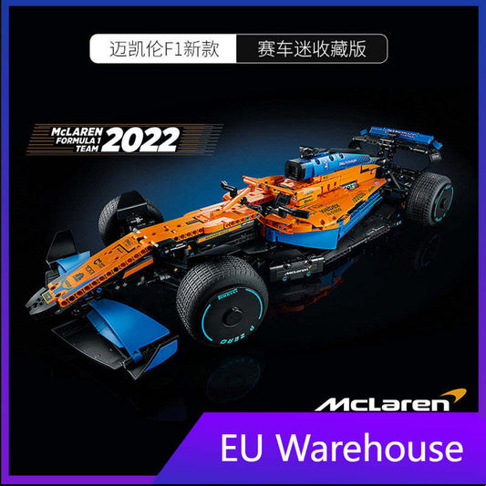 Formula 1 race car building block set with 1432 pieces