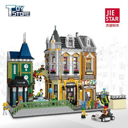 Toy Store Building Block Set – 5290 PCS – full display view