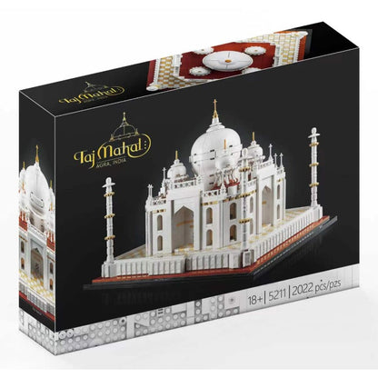 Taj Mahal architecture building block set, 2022-piece ABS plastic model