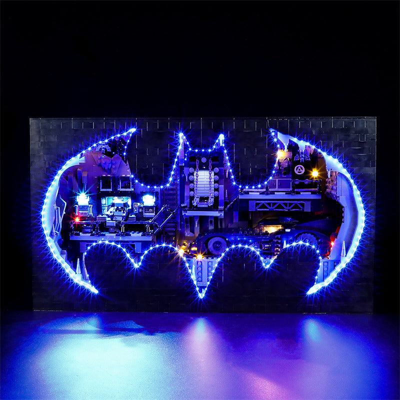Batcave shadow box set with LED lighting option