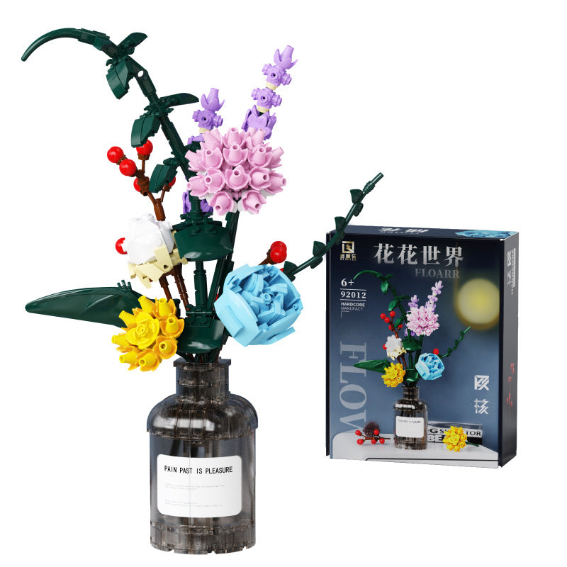 Flower arrangement building set, additional photo