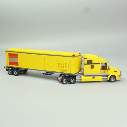 City Delivery Truck building block set detail view 6