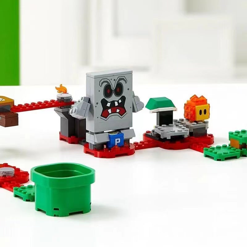 Volcano Boss Battle Expansion building block set detail view 5