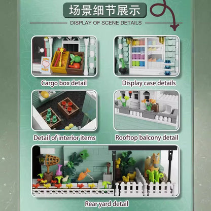 Grocery Store Mini Bricks Building Block Set – 2225 PCS – detail view 2