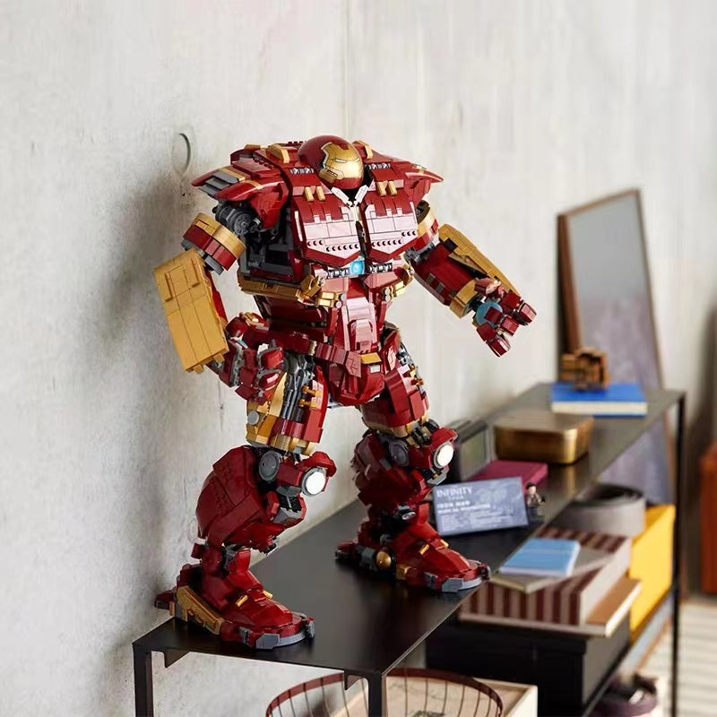 Close-up of the mech's armored arm detail