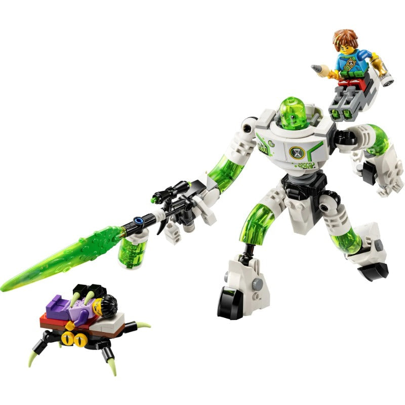 Mateo and Z-Blob the Robot building block set main product photo