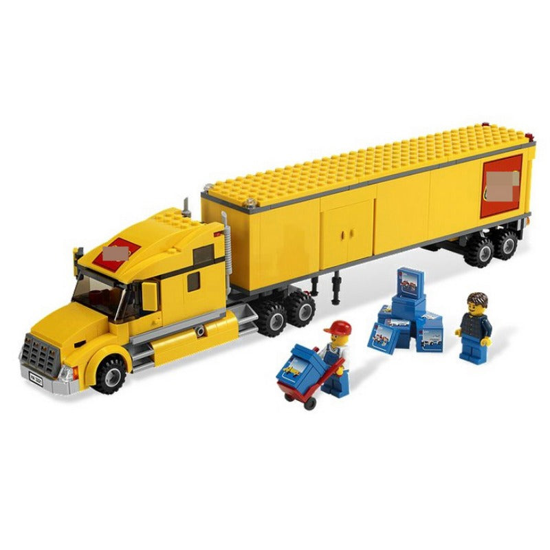 City Delivery Truck building block set detail view 4