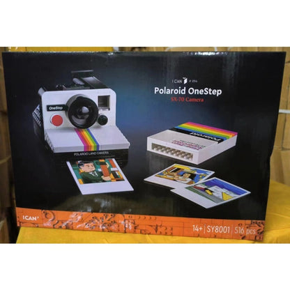 Assembled camera display piece