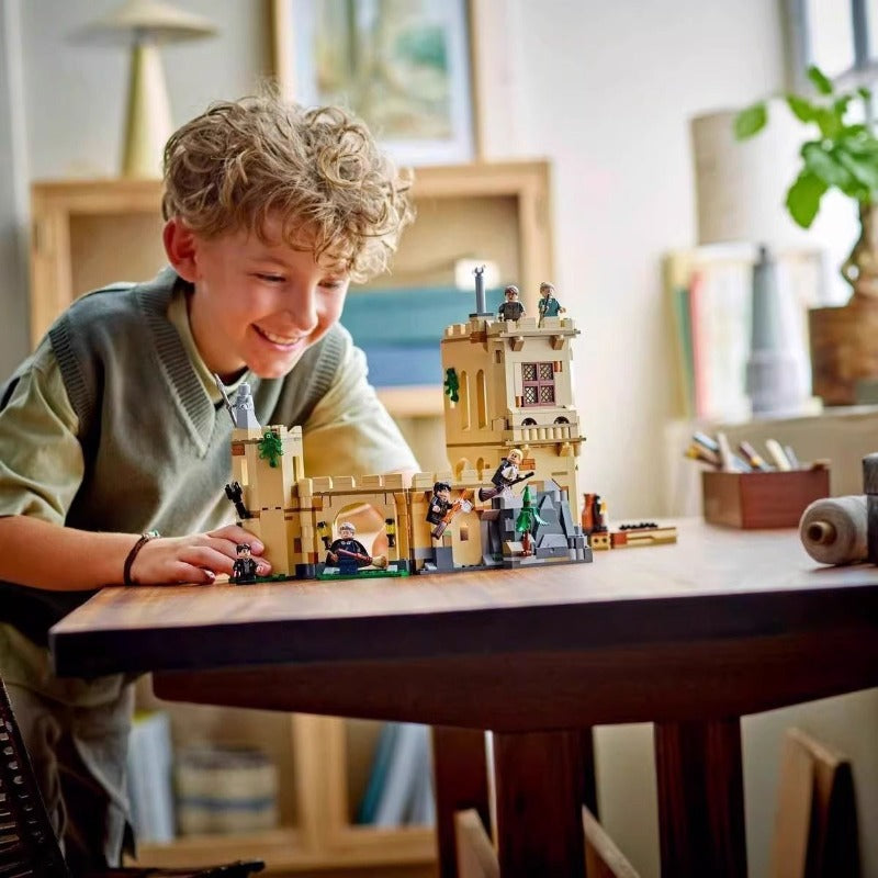 Castle scene model shown from another side