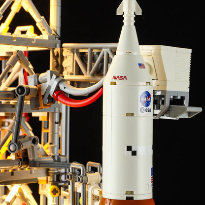 LED lighting kit for the rocket launch system set
