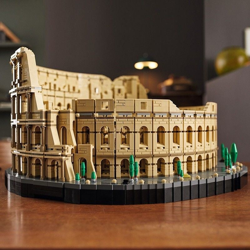 Colosseum Ancient Arena Building Set interior detail view