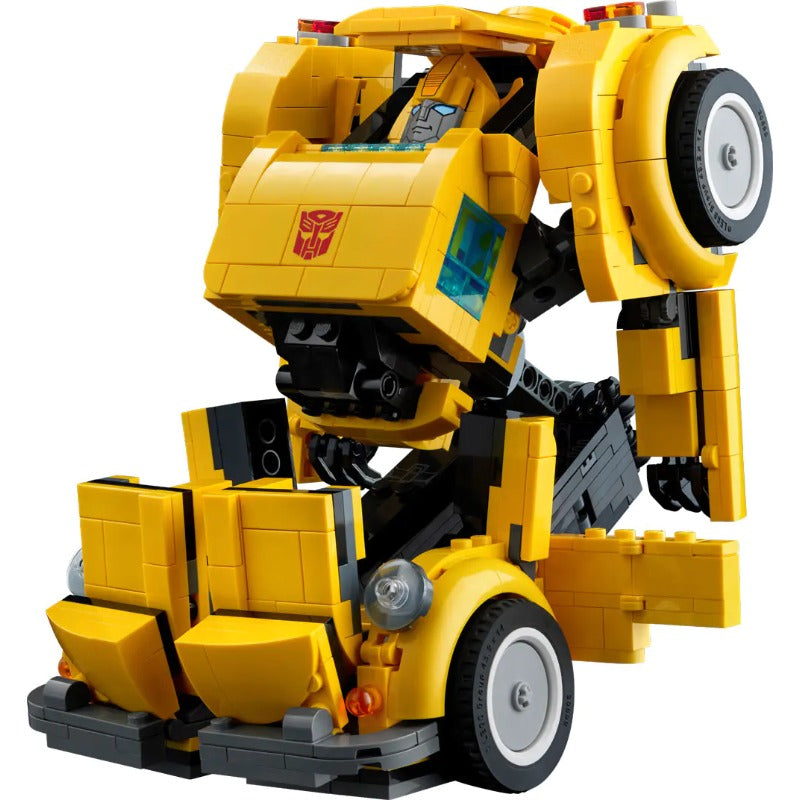 Side view of the assembled robot model