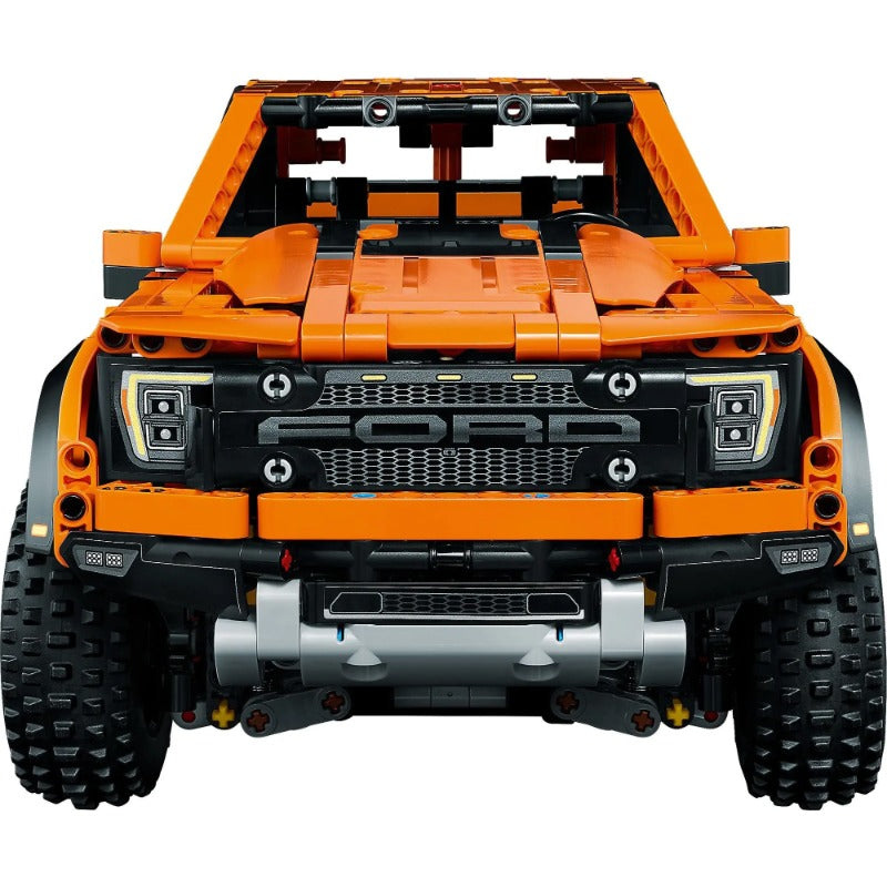 Cab interior detail on the off-road truck building block set