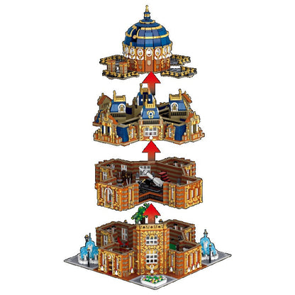 royal planetarium building block set additional angle view