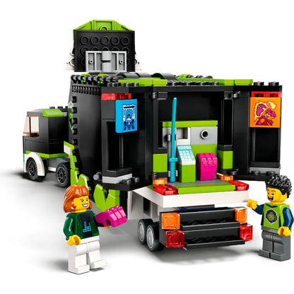 Gaming Tournament Truck building block set detail view 2