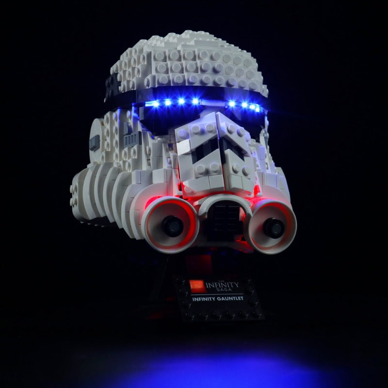 Product gallery photo of the finished helmet model