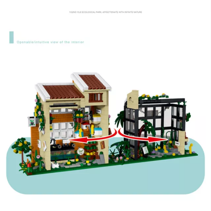 Ecological Park Building Block Set – 1506 PCS – detail view 2