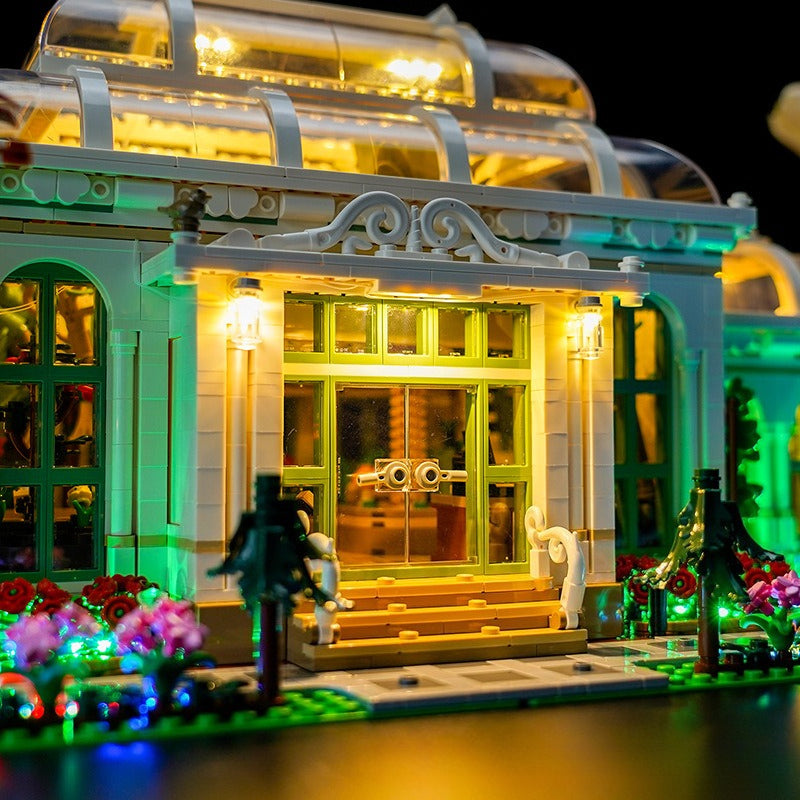 Additional LED option product photo for the garden building set