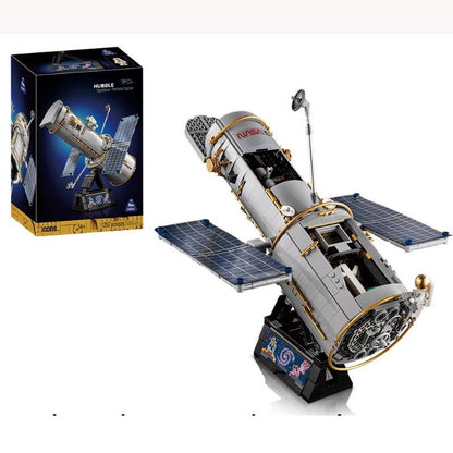 Deep Space Telescope 1252-piece building block set assembled