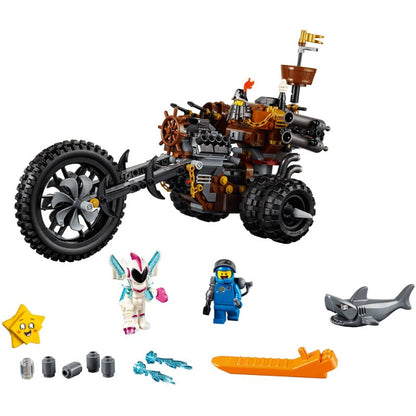MetalBeard's Heavy Metal Motor Trike 461-piece motor trike building block set