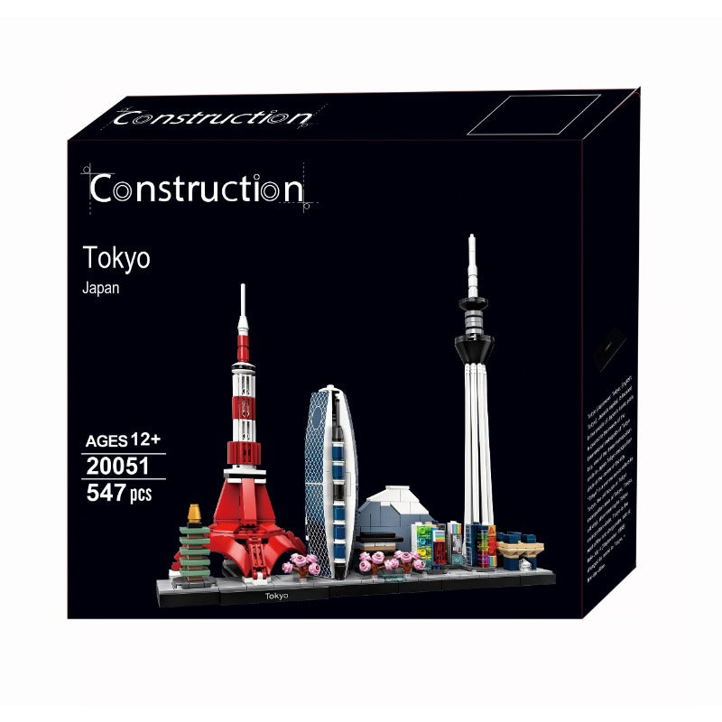 Second gallery photo of the city skyline building sets