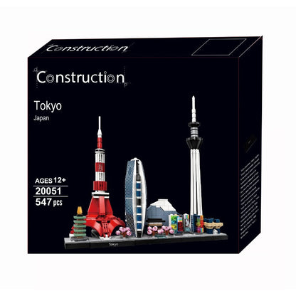 Second gallery photo of the city skyline building sets