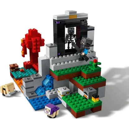 Product gallery photo of the assembled portal scene
