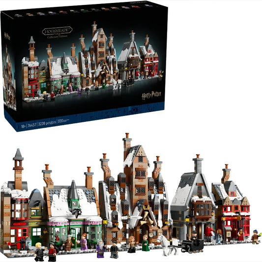 Harry Potter Hogsmeade Village 76457 – 3228PCS LEGO-Compatible Building Blocks | Wizarding World Collector Set