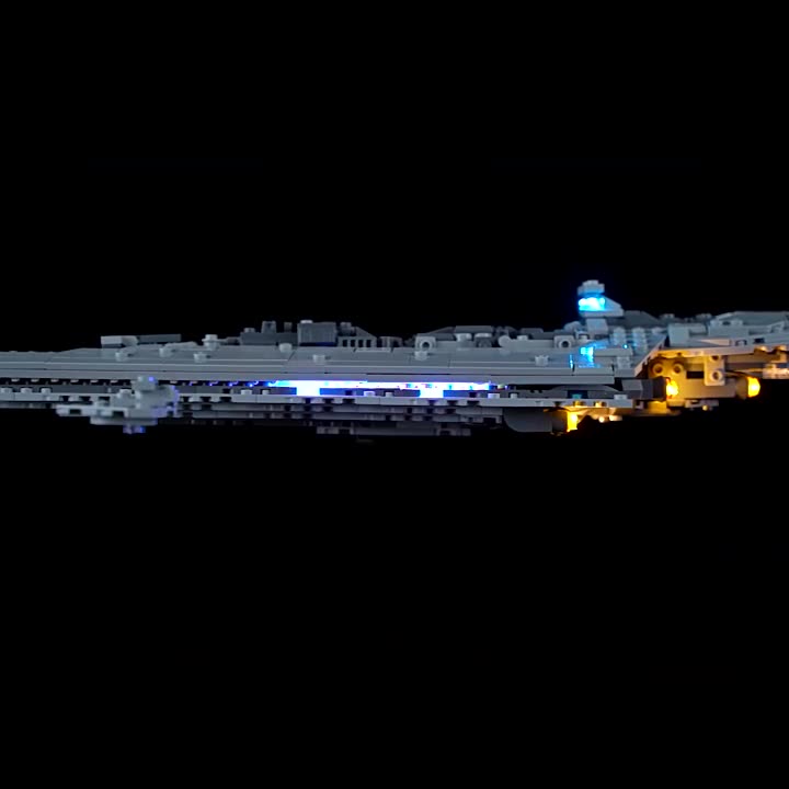 Star Destroyer model underside view