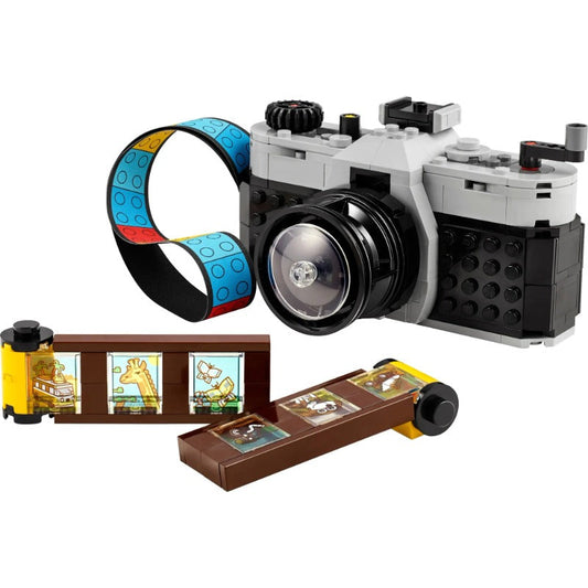 Retro Camera building block set main product photo