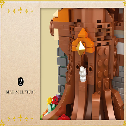 Medieval European Tree House Building Block Set – 2566 PCS – detail view 3