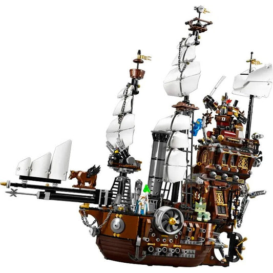 MetalBeard's Sea Cow pirate ship building block set, main product image